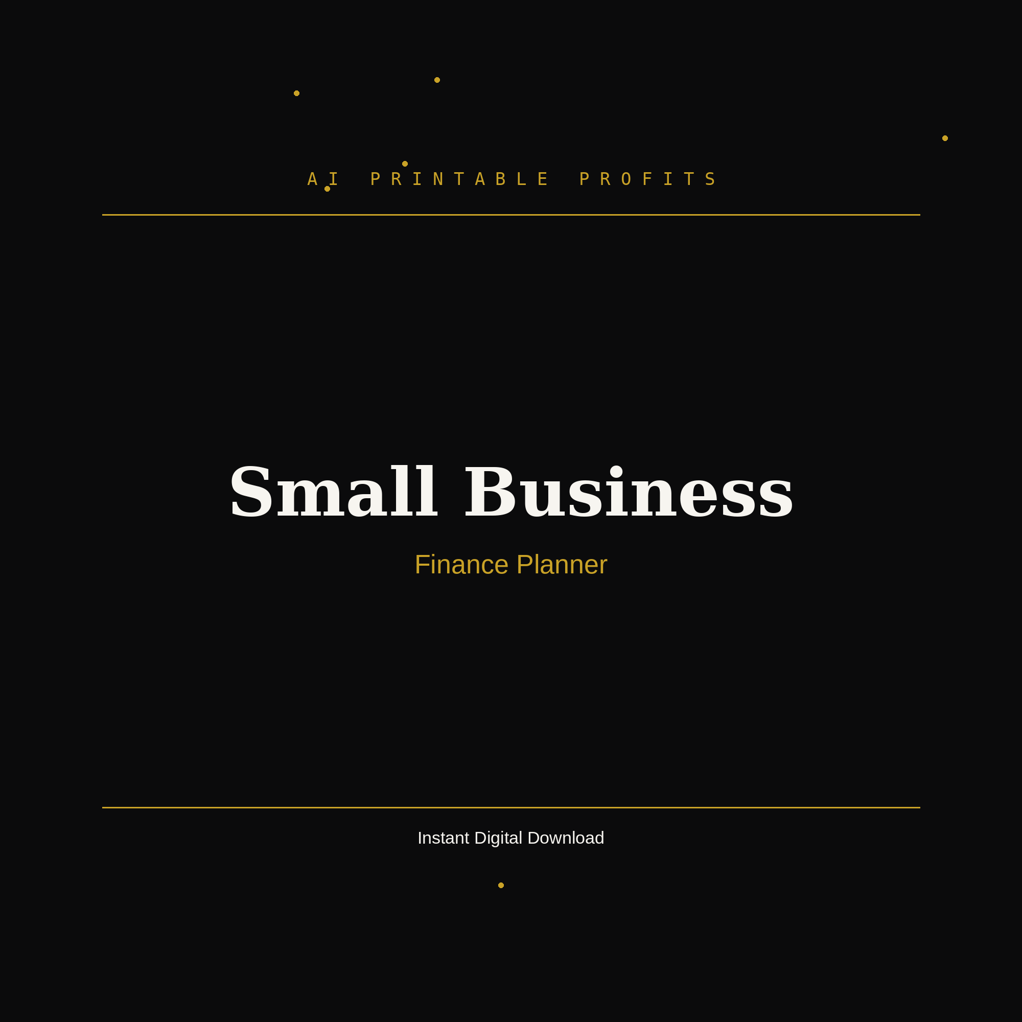Small Business Finance Planner