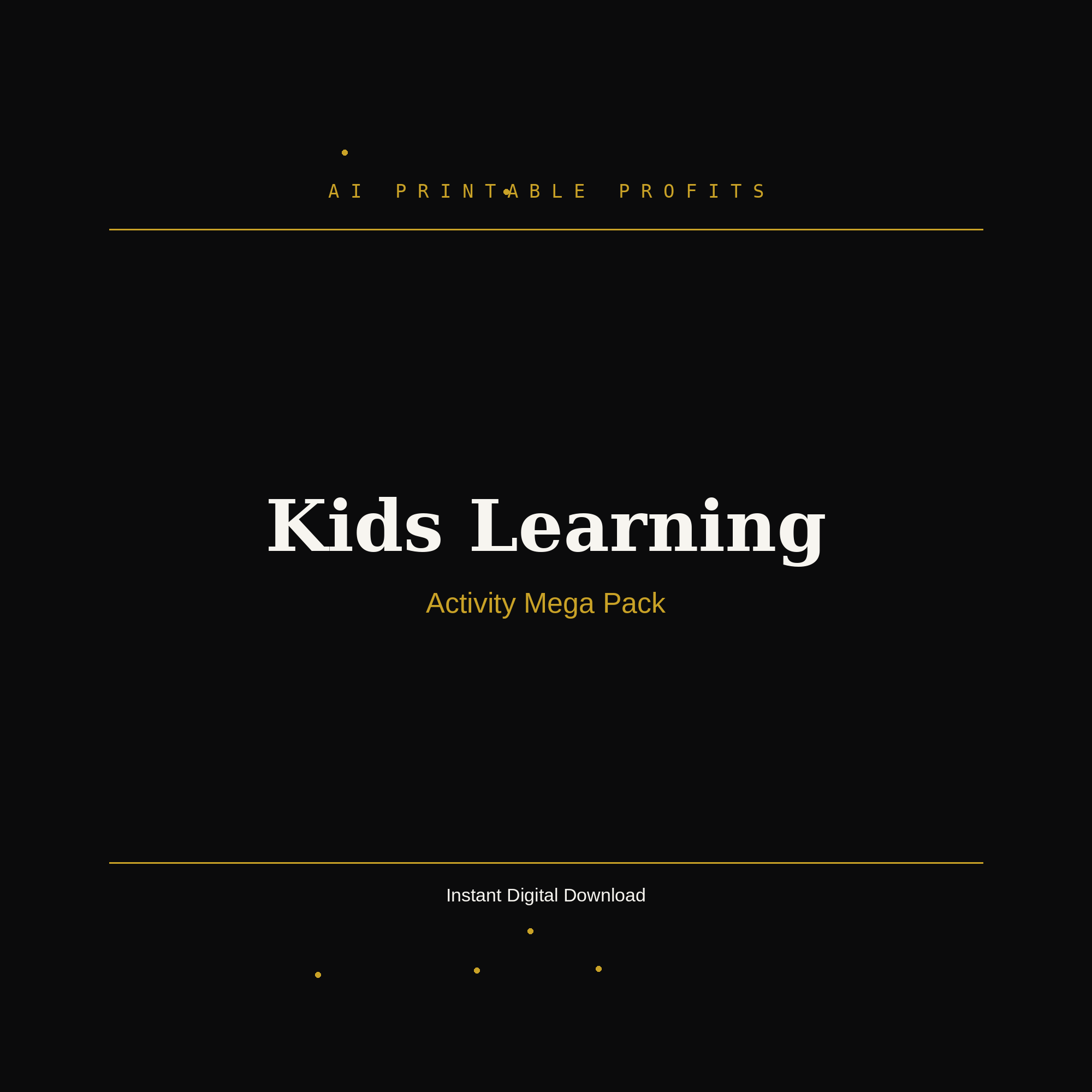 Kids Learning Activity Mega Pack