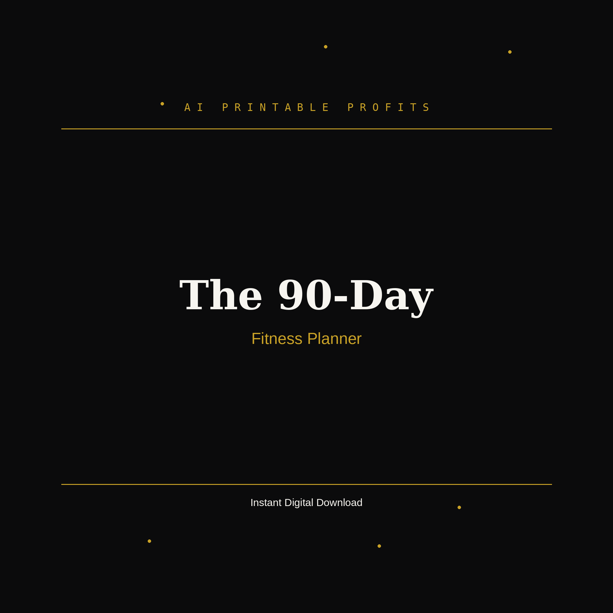 The 90-Day Fitness Planner