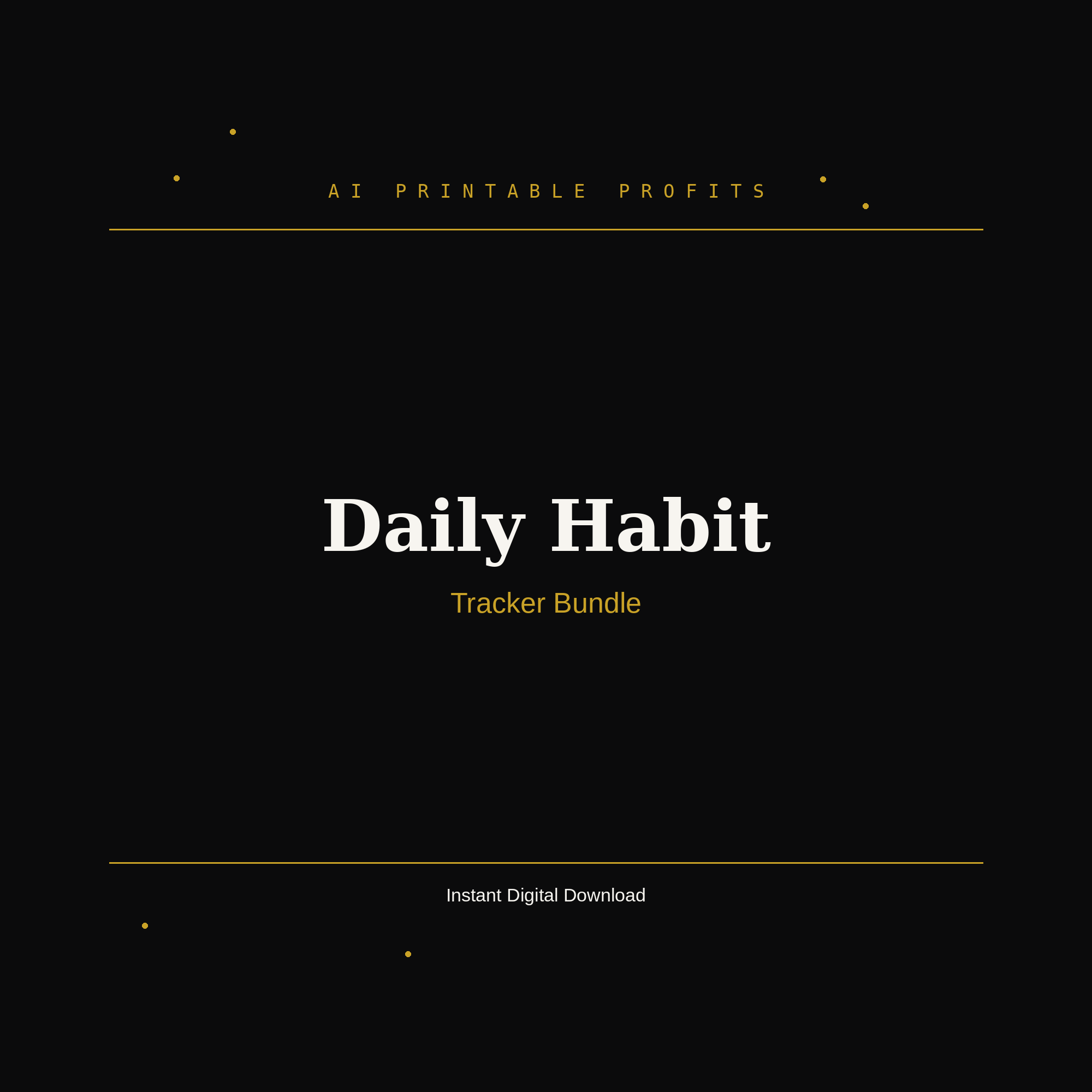 Daily Habit Tracker Bundle