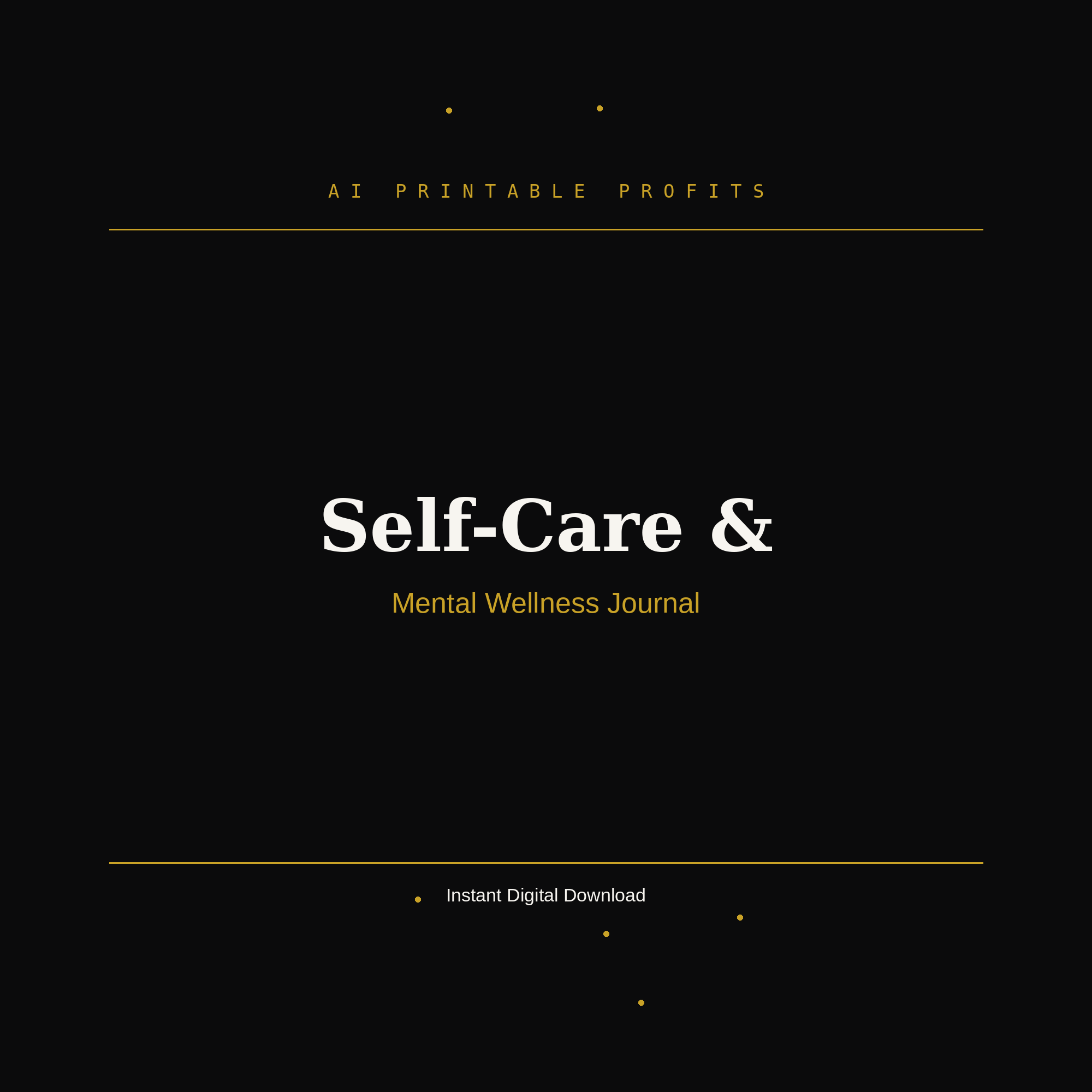 Self-Care & Mental Wellness Journal