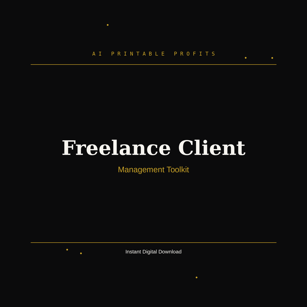 Freelance Client Management Toolkit