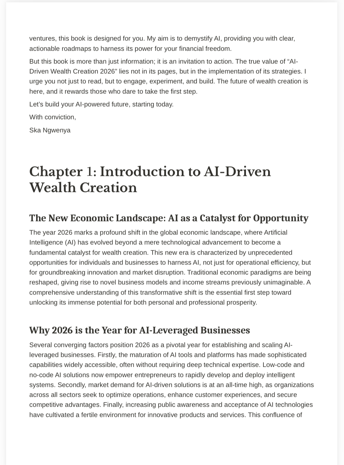 AI-Driven Wealth Creation 2026 – Founder’s Edition