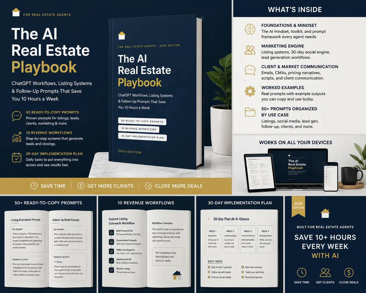The AI Real Estate Playbook Complete Agent Toolkit bundle