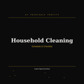 Household Cleaning Schedule & Checklist