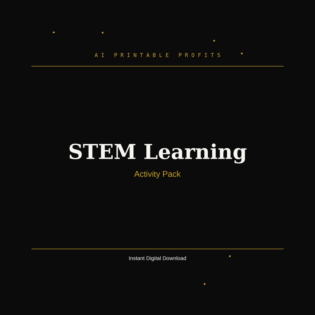 STEM Learning Activity Pack