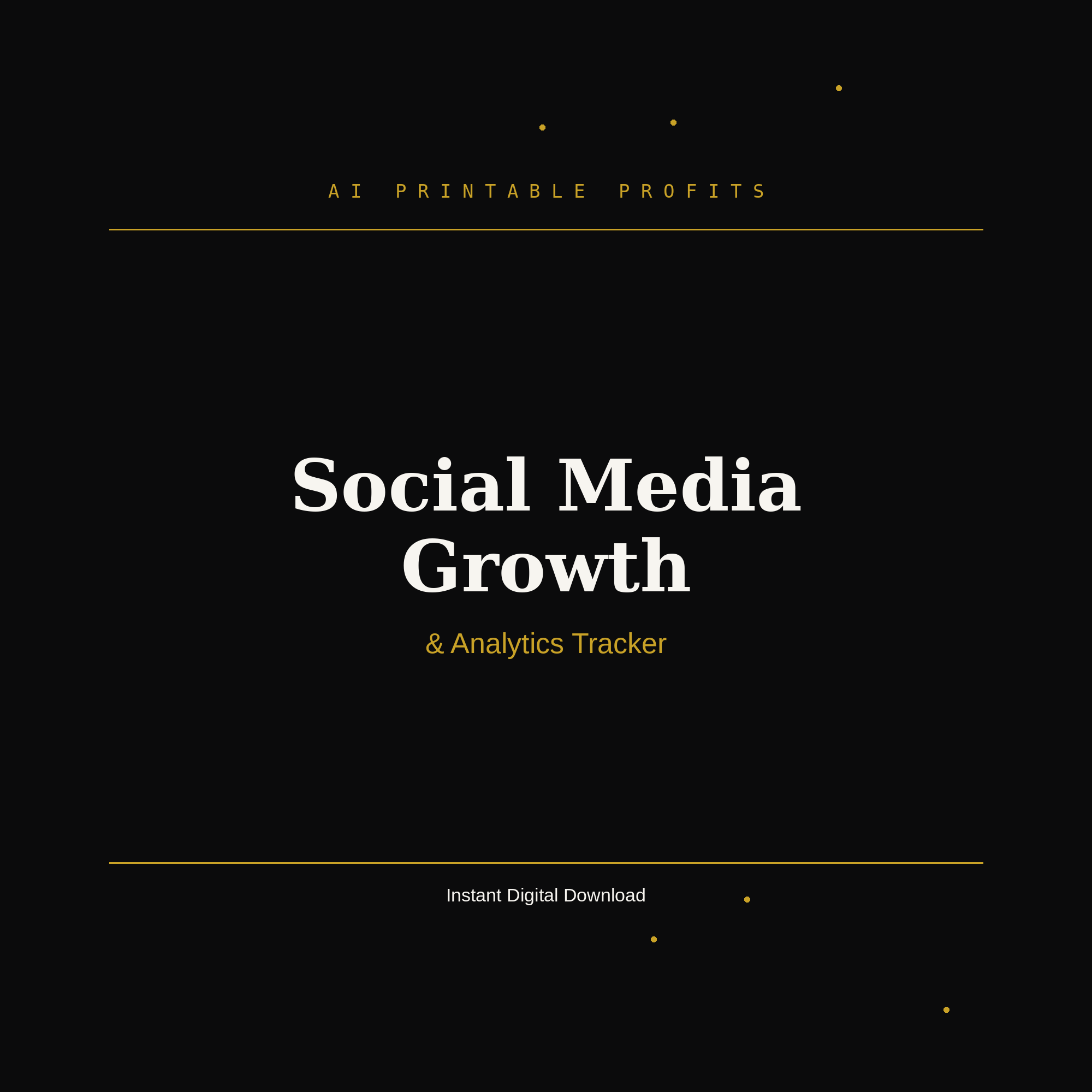 Social Media Growth & Analytics Tracker