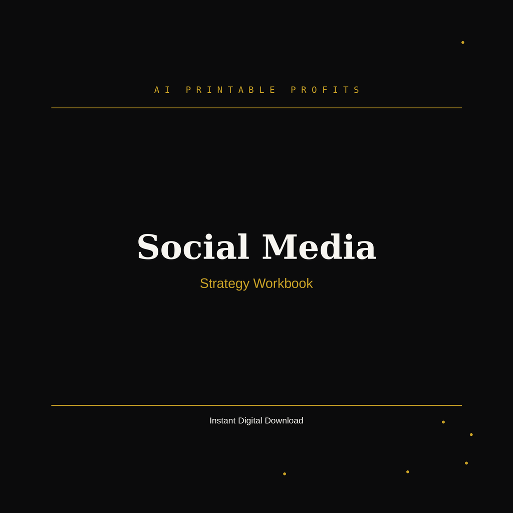 Social Media Strategy Workbook