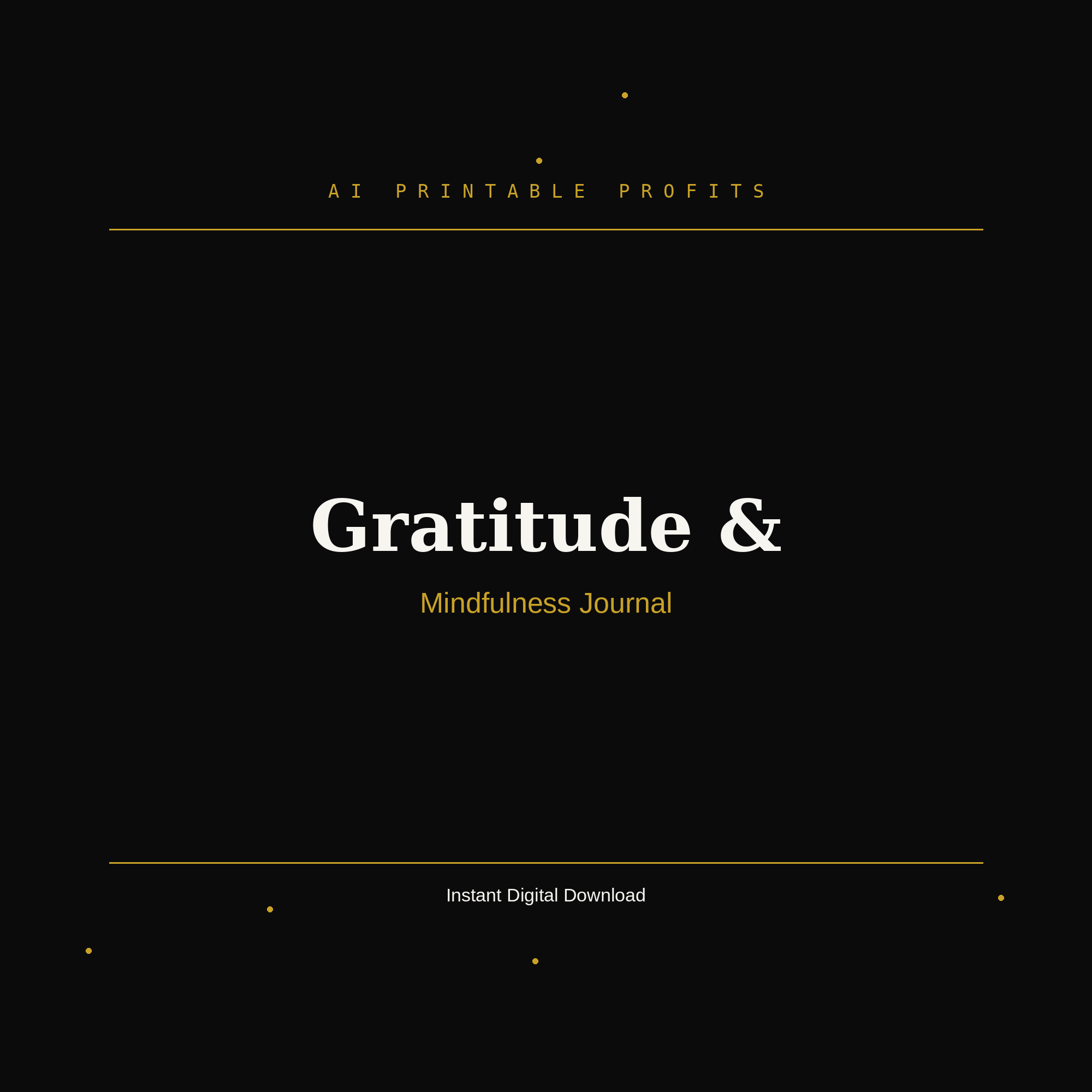 Gratitude & Mindfulness Journal