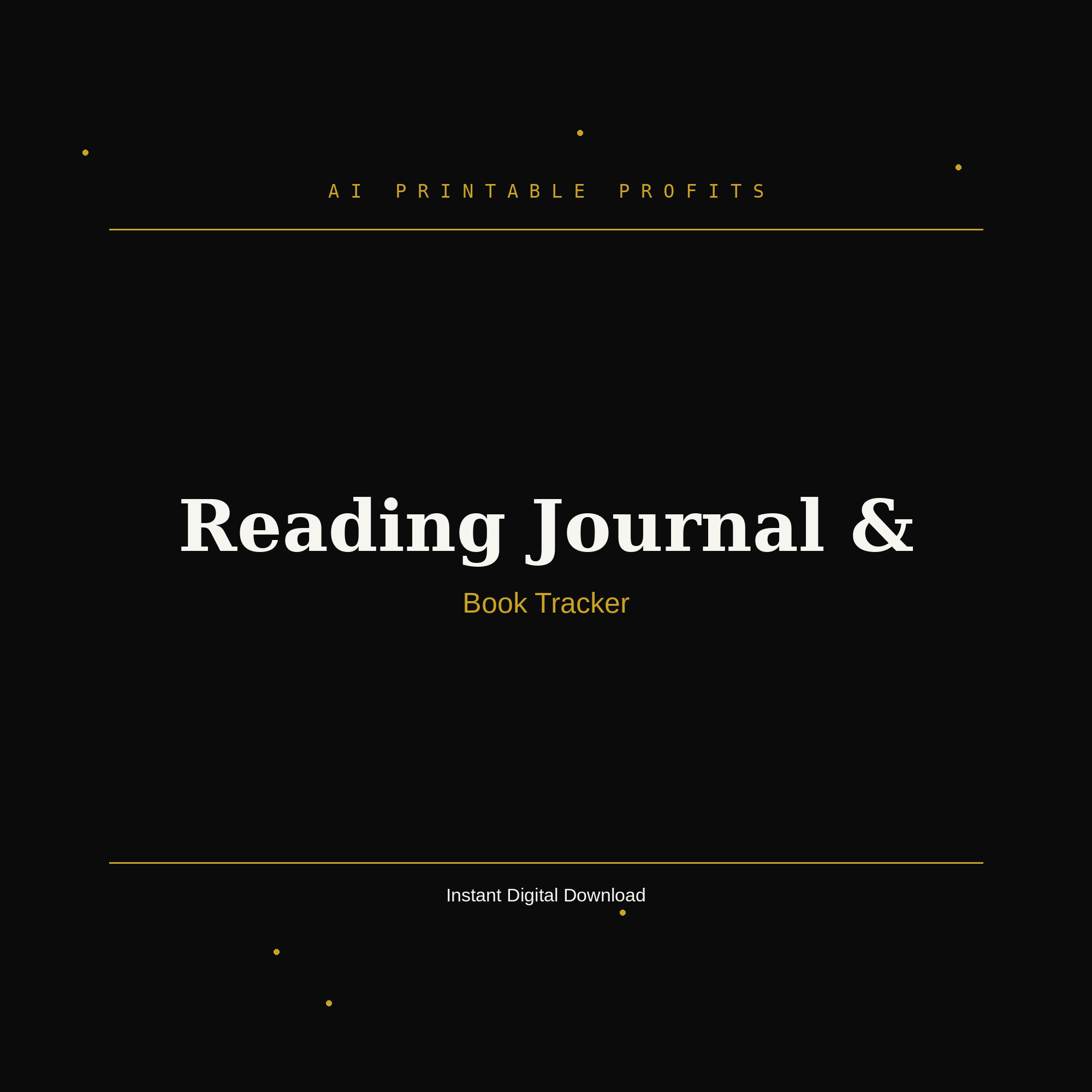 Reading Journal & Book Tracker