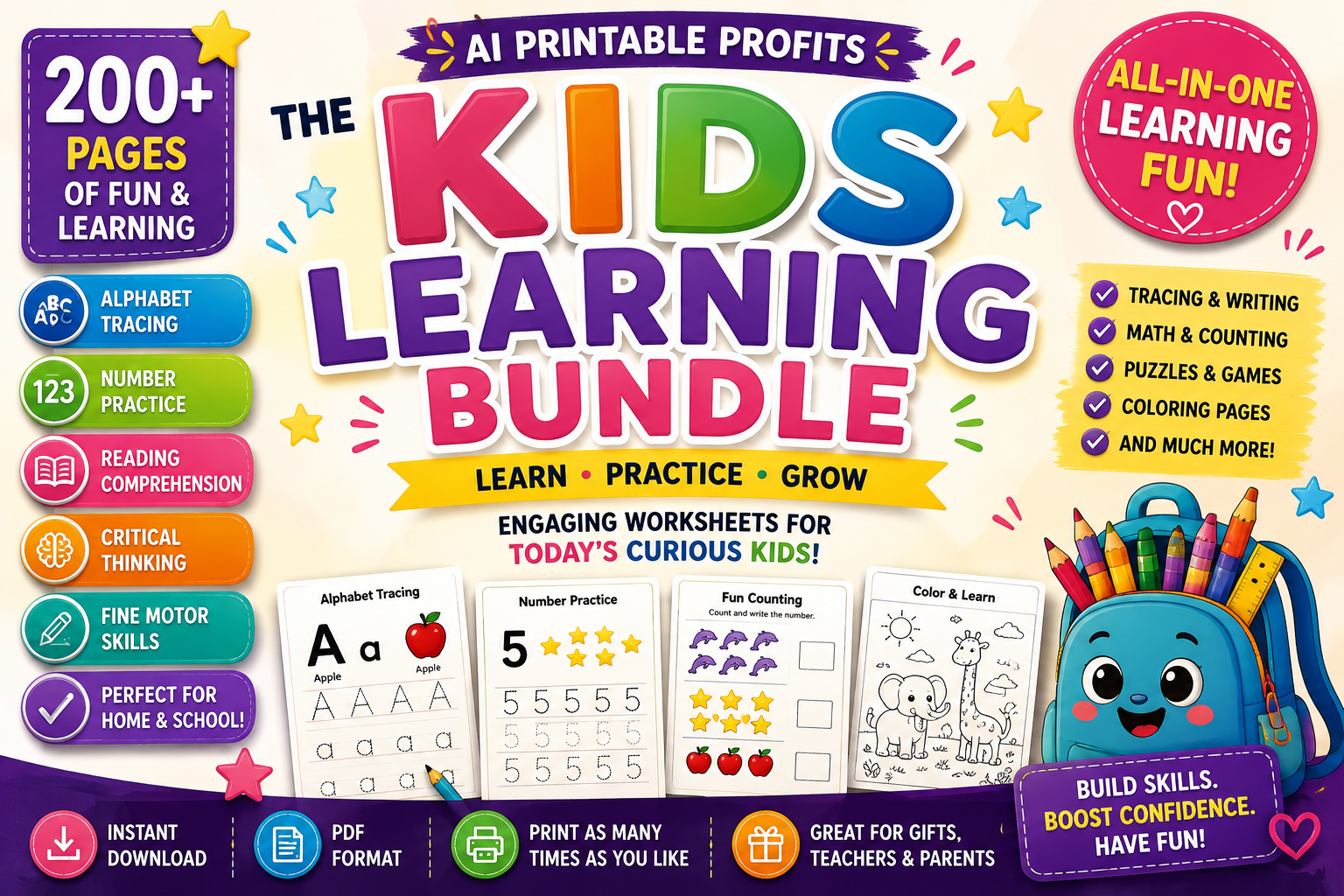 The Kids Learning Bundle
