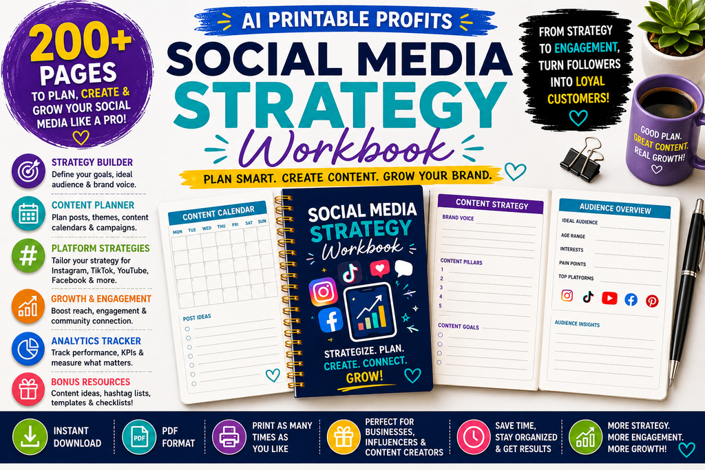Social Media Strategy Workbook