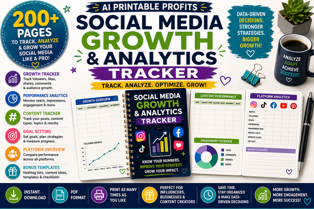 Social Media Growth & Analytics Tracker