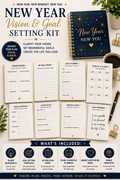 New Year Vision & Goal Setting Kit