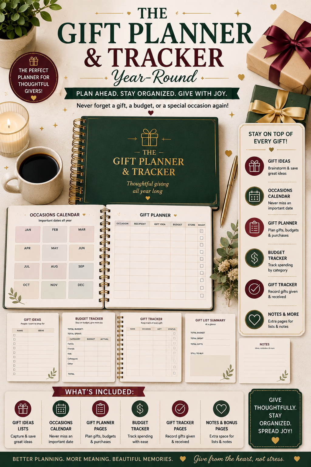 The Gift Planner & Tracker (Year-Round)
