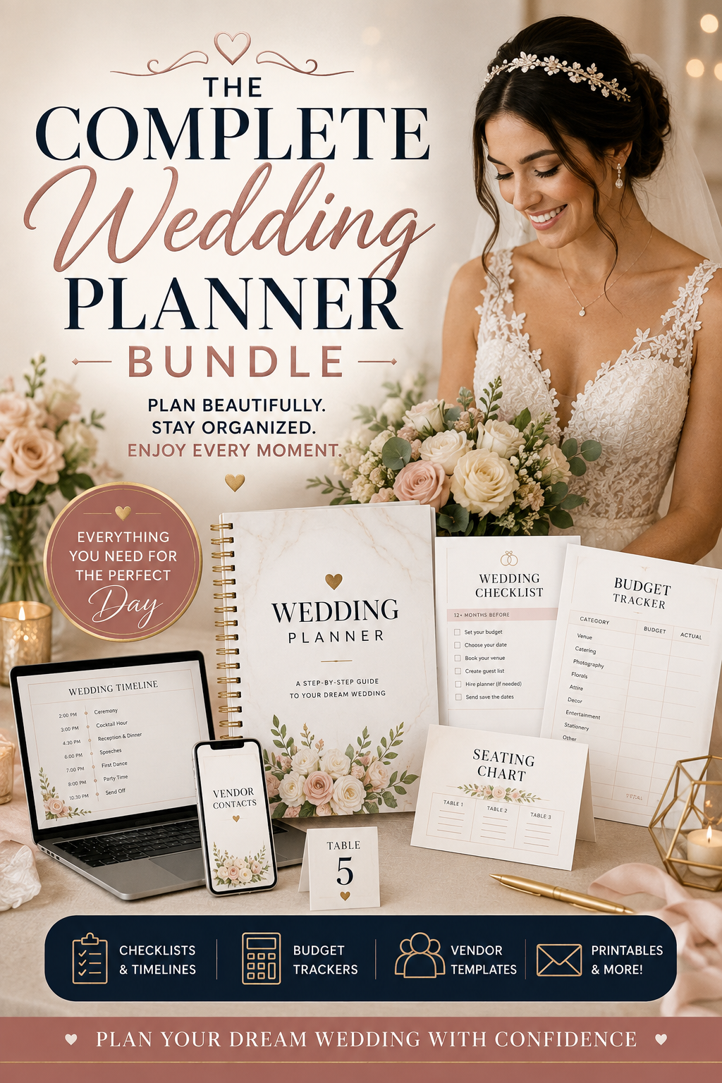 The Complete Wedding Planner Bundle