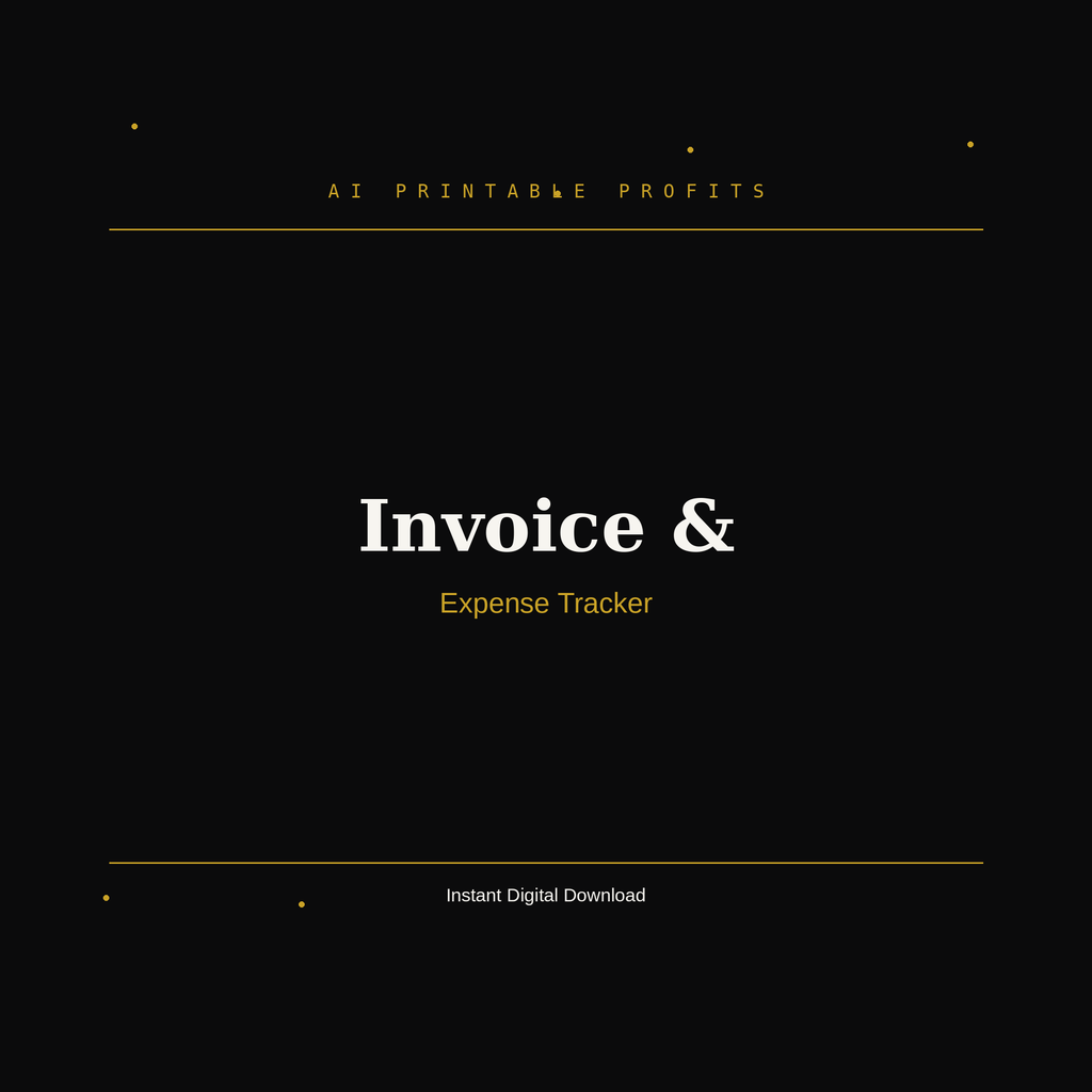 Small Business Invoice & Expense Tracker