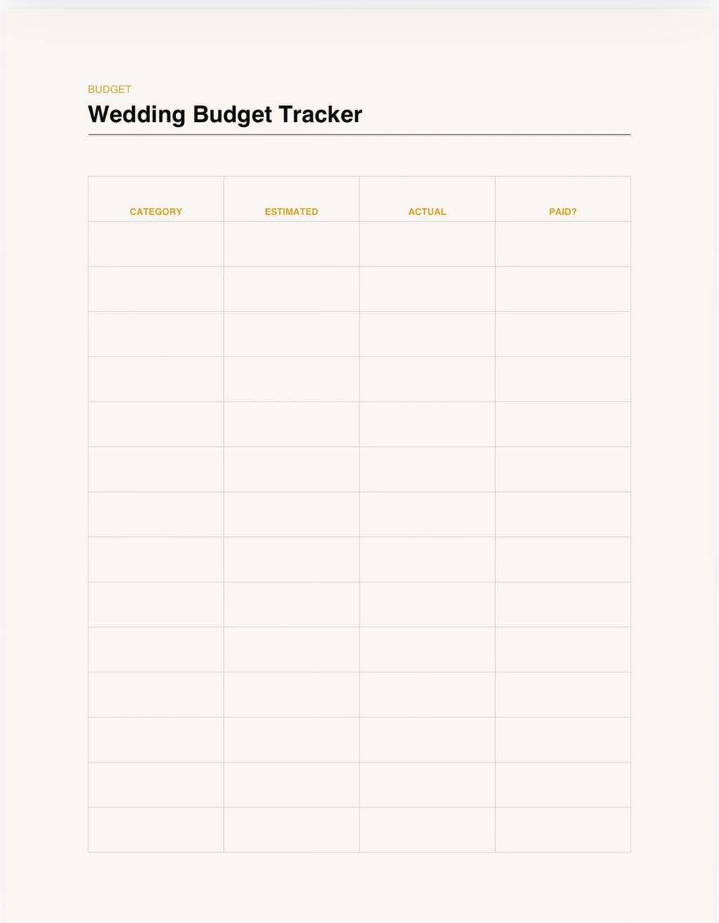 The Complete Wedding Planner Bundle