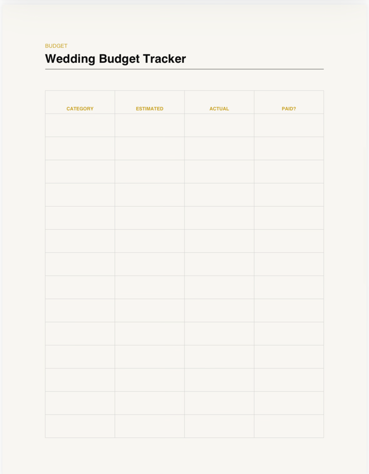 The Complete Wedding Planner Bundle