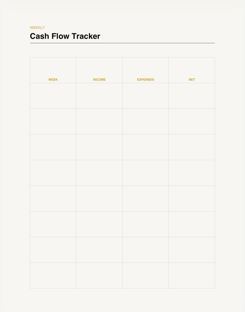 Small Business Finance Planner