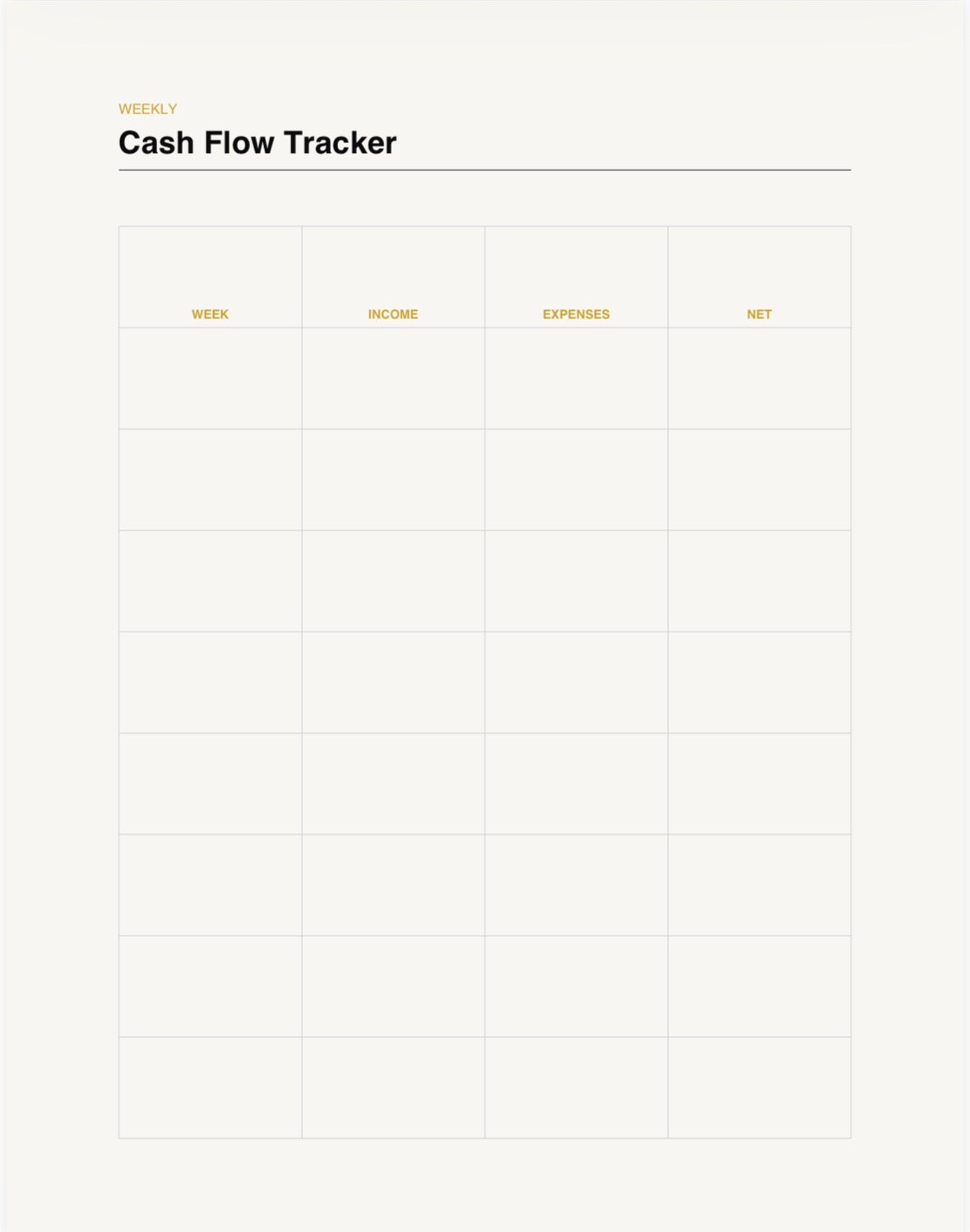 Small Business Finance Planner