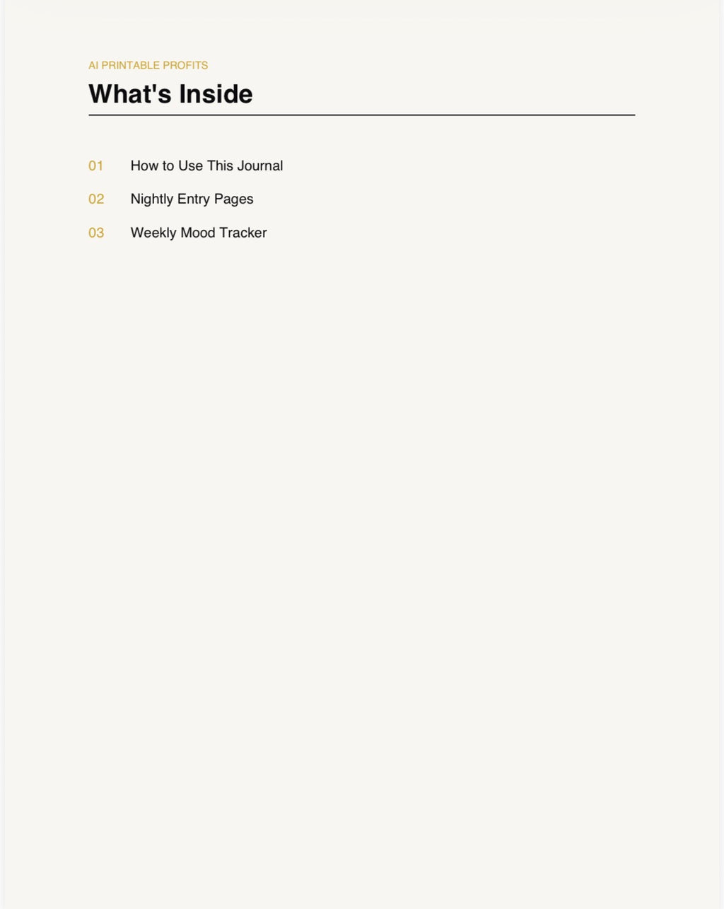 The Midnight Oil — Gratitude & Reflection Journal