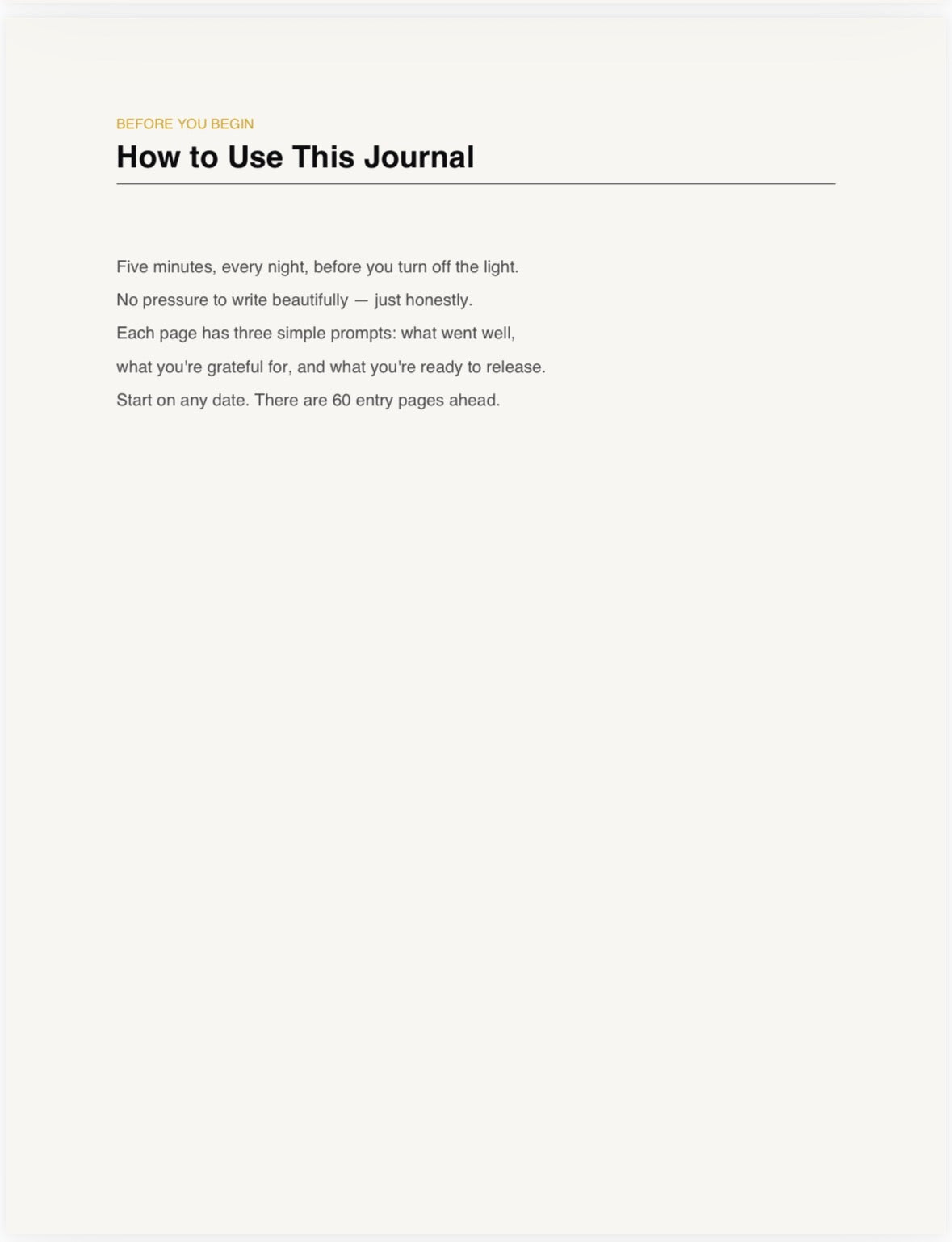 The Midnight Oil — Gratitude & Reflection Journal