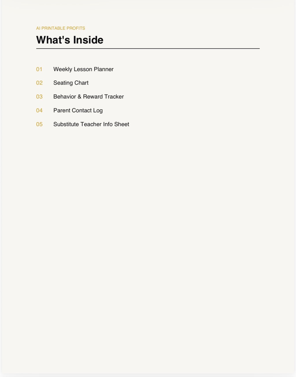 Teacher's Classroom Toolkit