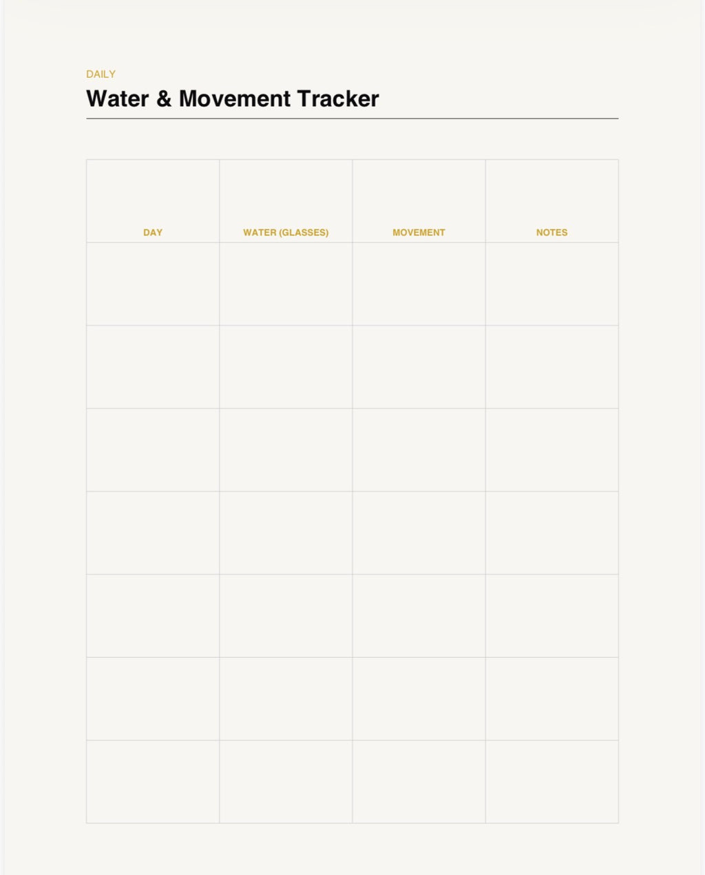 The Meal Planning Journal