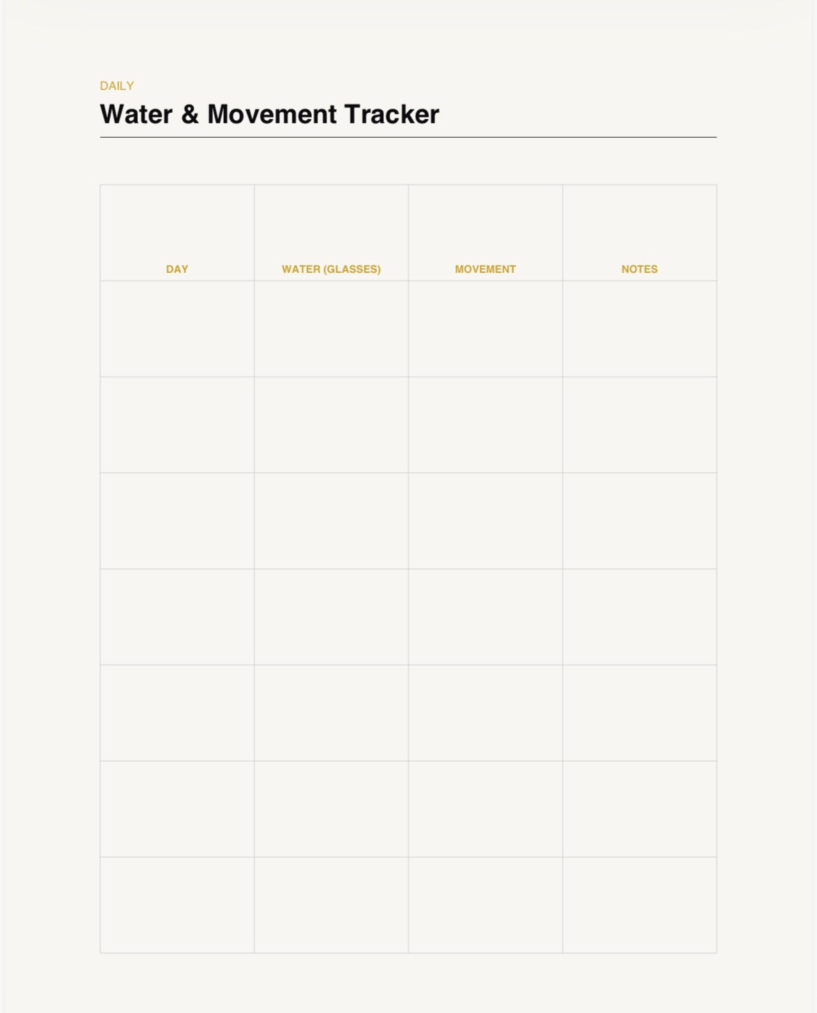 The Meal Planning Journal