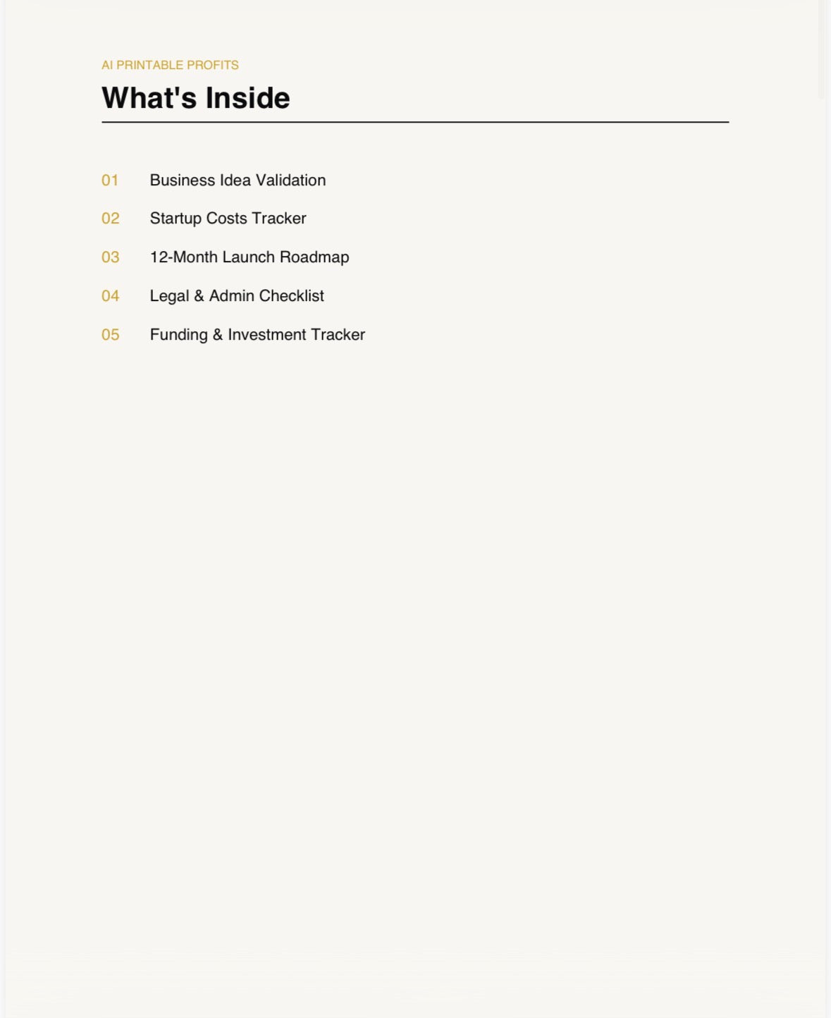 The Ultimate Business Startup Planner