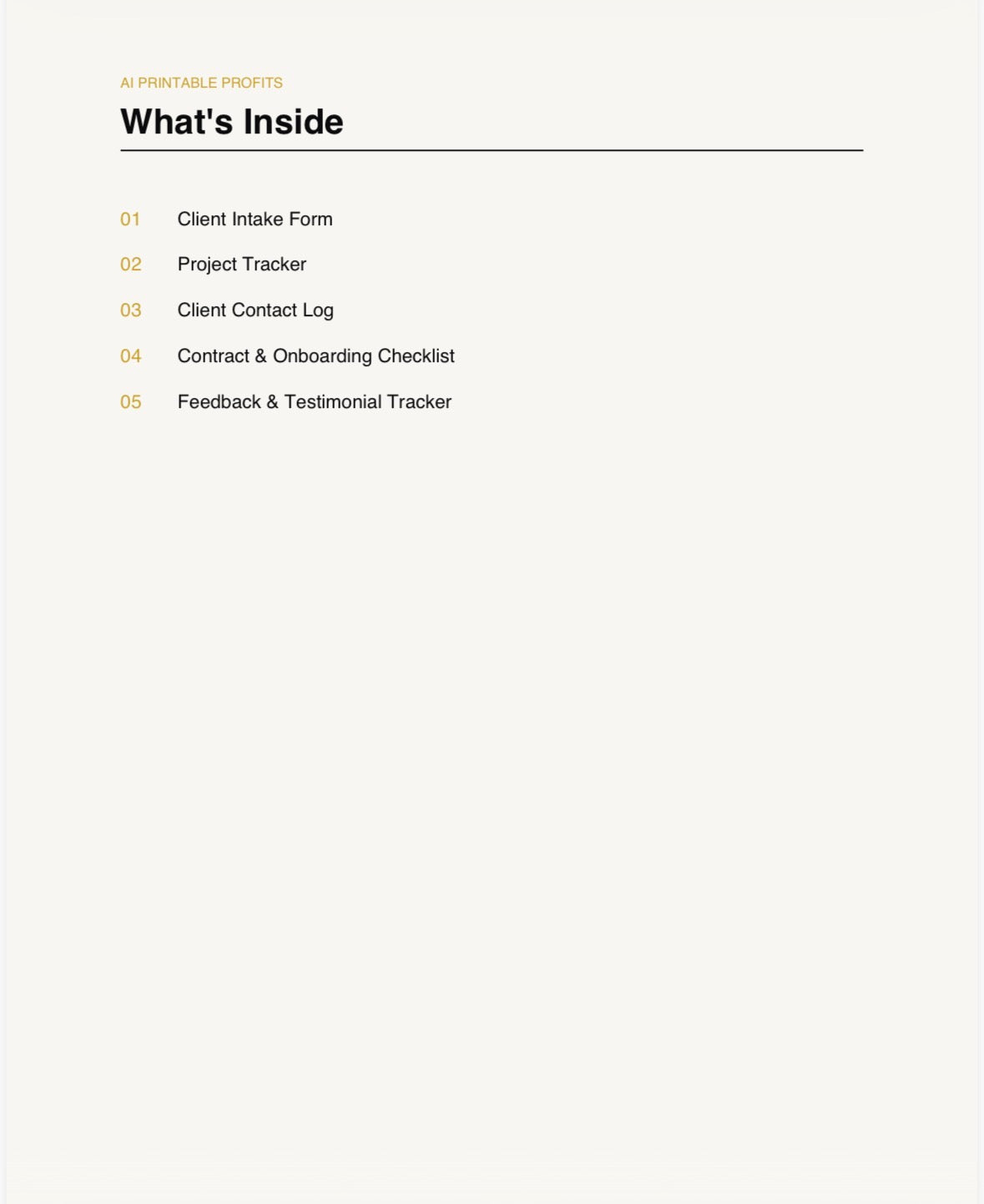 Freelance Client Management Toolkit