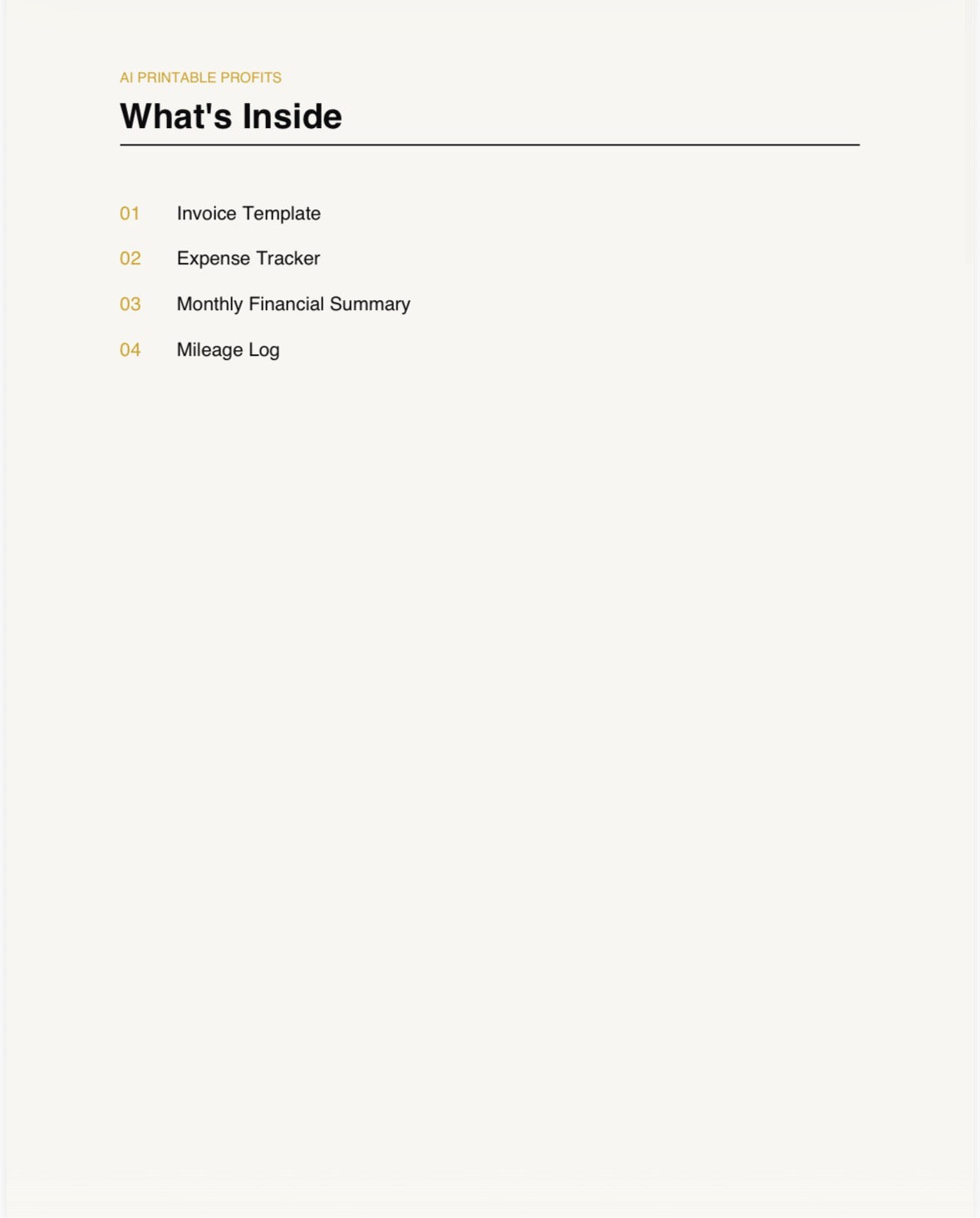 Small Business Invoice & Expense Tracker