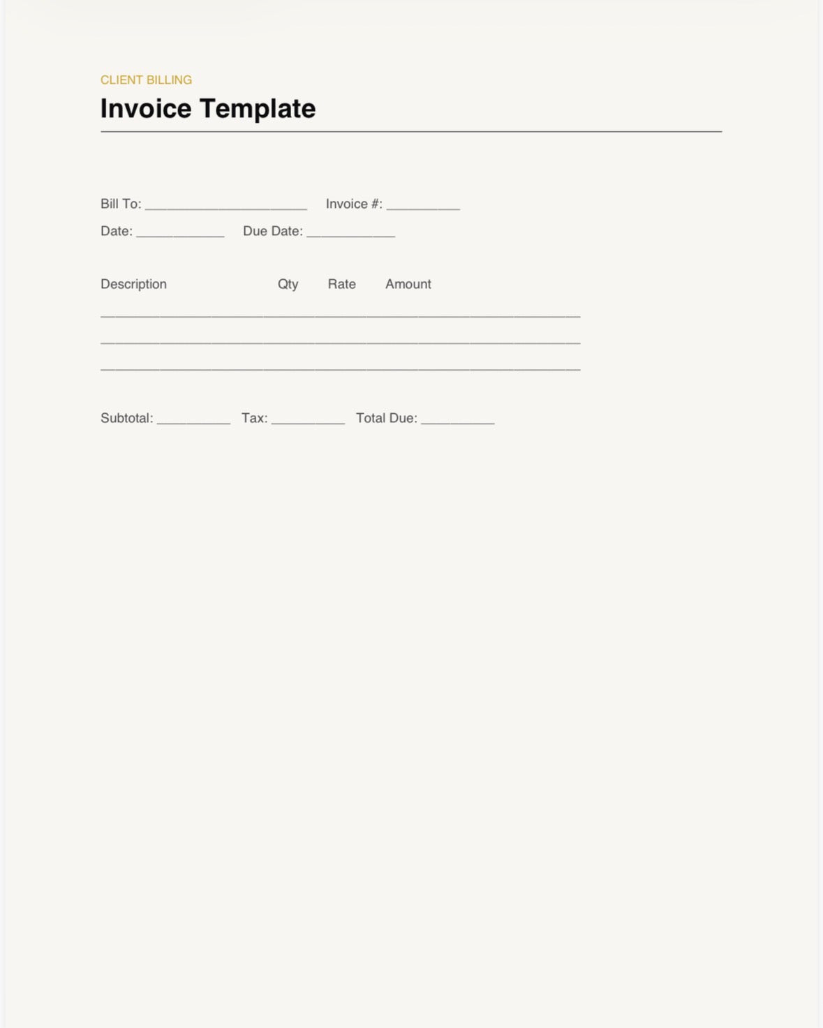 Small Business Invoice & Expense Tracker