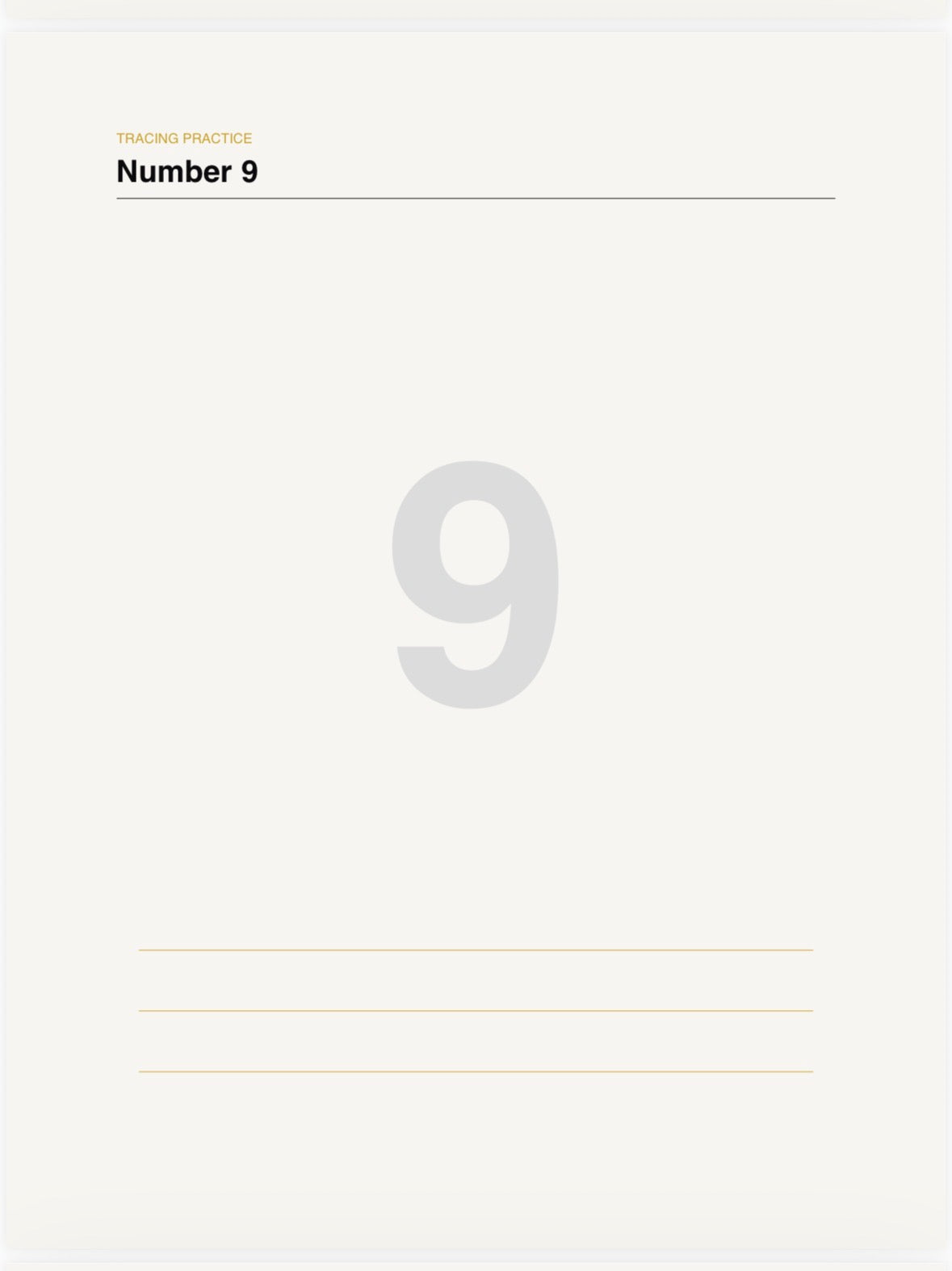 Alphabet & Number Tracing Workbook
