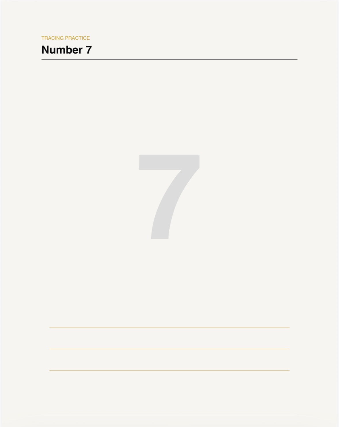 Alphabet & Number Tracing Workbook