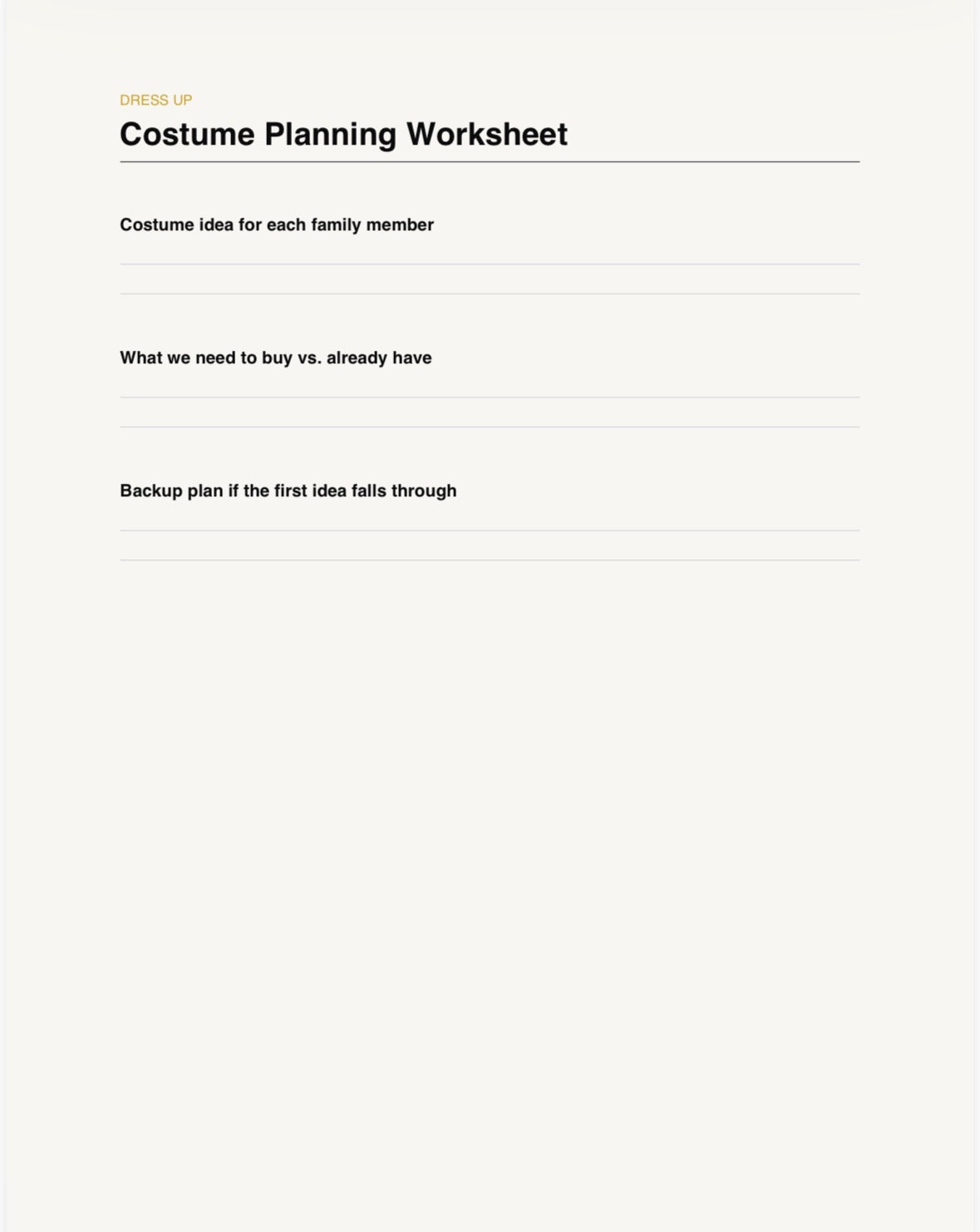 Halloween Planner & Party Pack