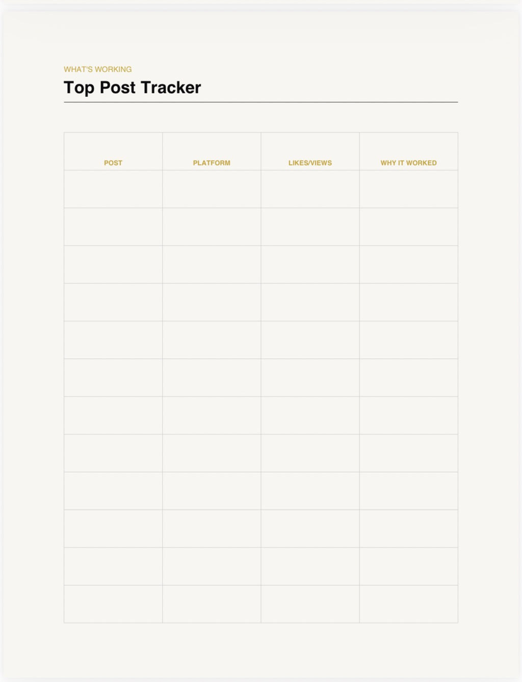 Social Media Growth & Analytics Tracker