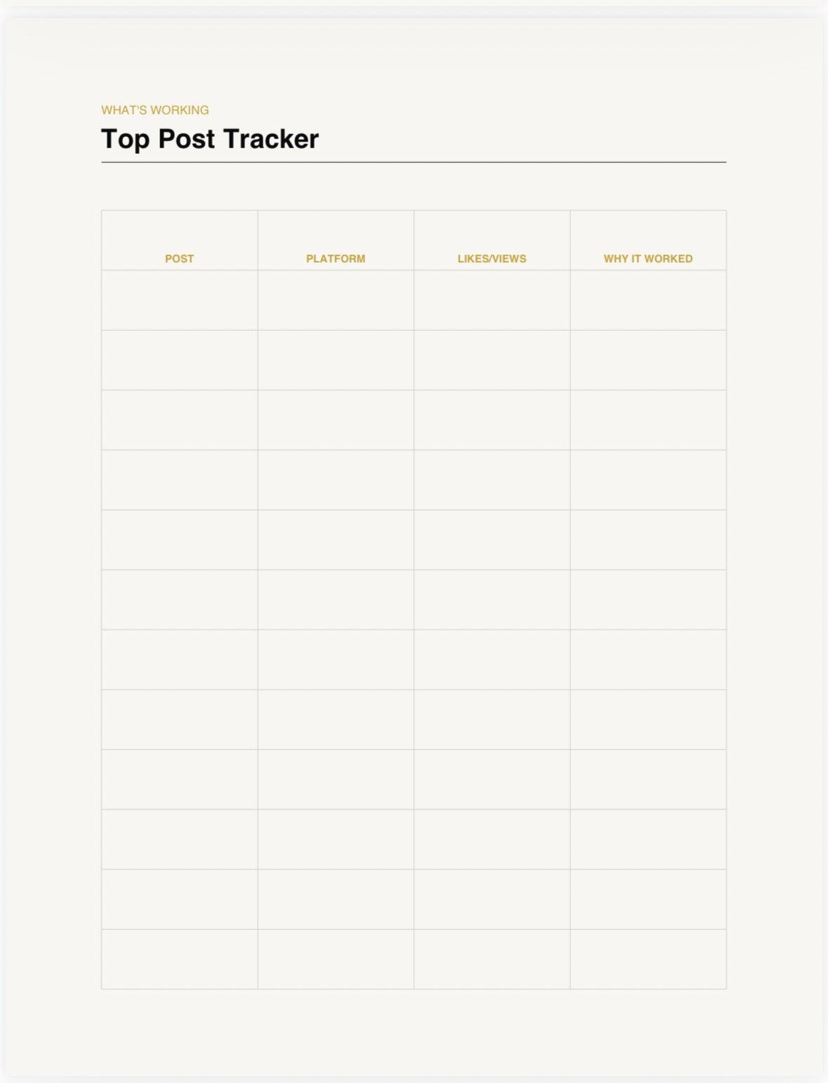 Social Media Growth & Analytics Tracker